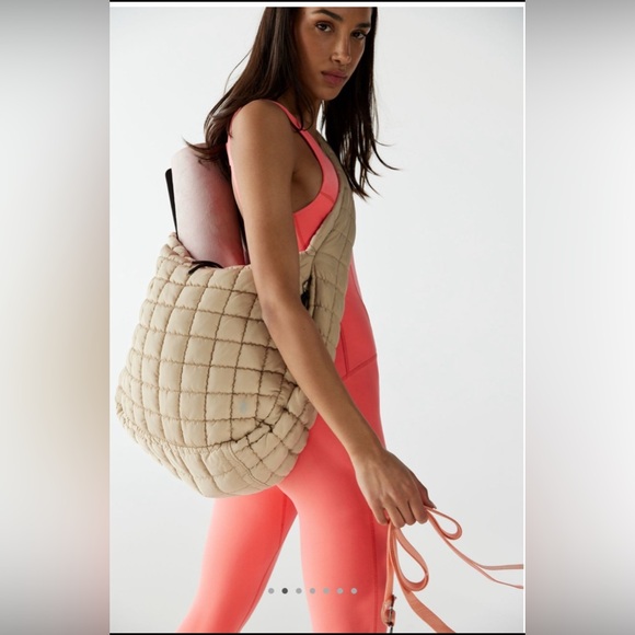 Free People Movement - Quilted Carryall Tote Bag - Picture 5 of 5